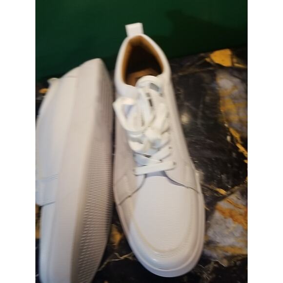 Faranzi Mens Anderson Lace Up Court Sneaker Tennis Shoes F421221K White Size 14 - Picture 2 of 6